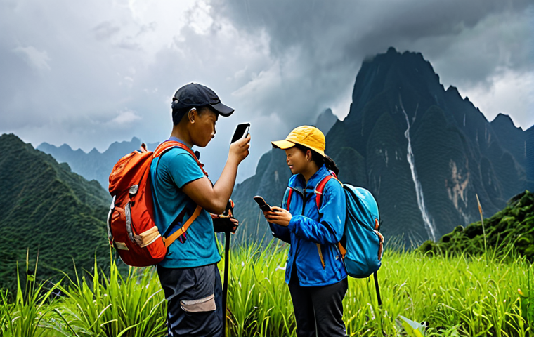 하이킹 중 발생할 수 있는 위험 요소와 대처법 - Physical and Mental Preparation**

"A Thai hiker, fully clothed in appropriate hiking attire, stretc...